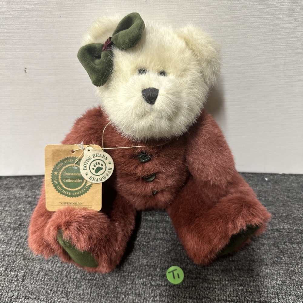 GWENDOLYN Boyds Bear  12" Plush 1990-97
